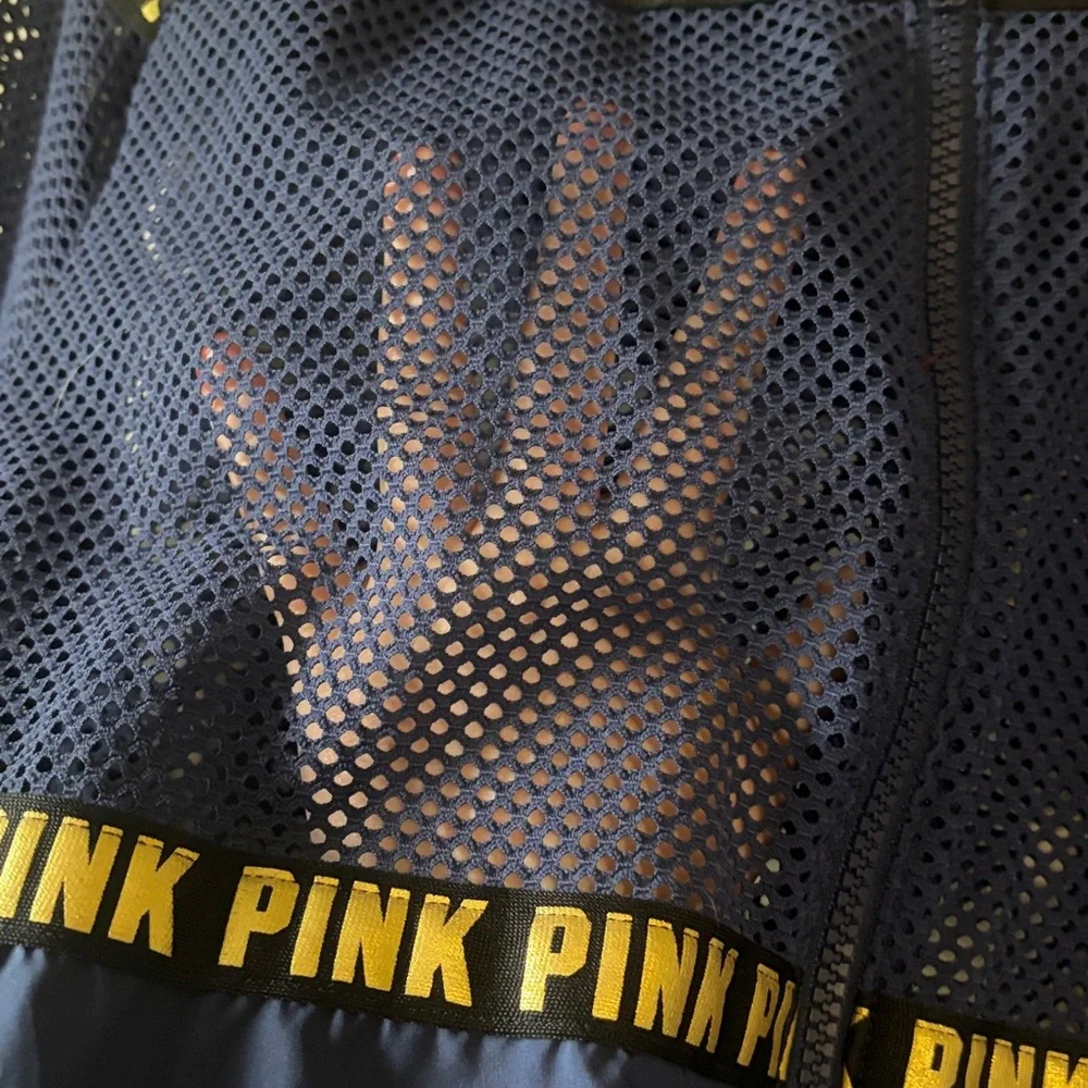 Pink Mesh Windbreaker - Picture 3 of 4